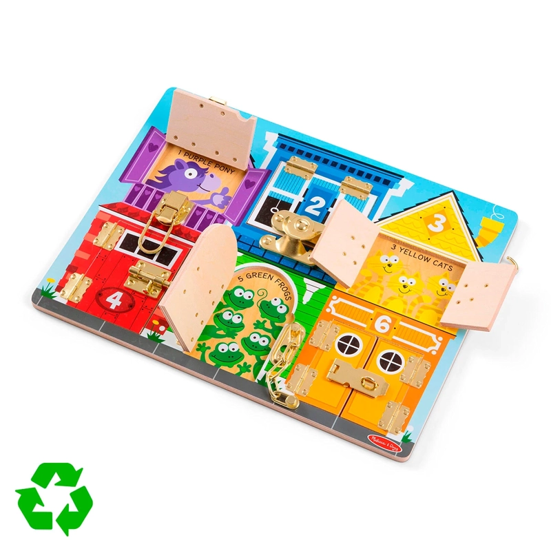 JUEGO DE PESTILLOS DE MADERA - 3