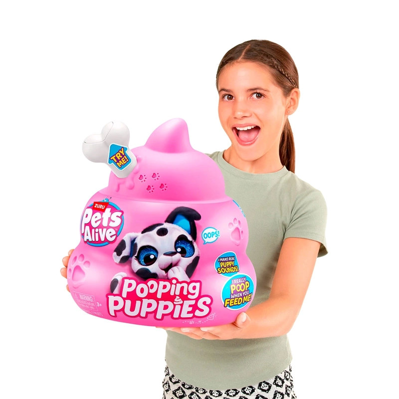 MASCOTA REAL POOPING PUPPIES - MODELO ALEATORIO - 3
