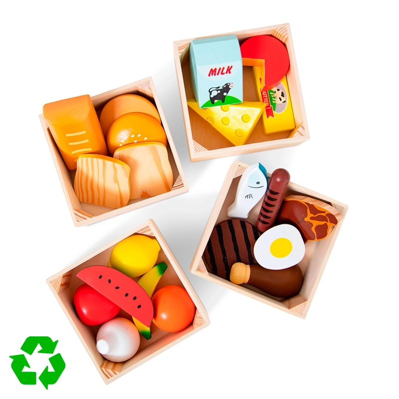 SET DE ALIMENTOS DE MADERA - 2