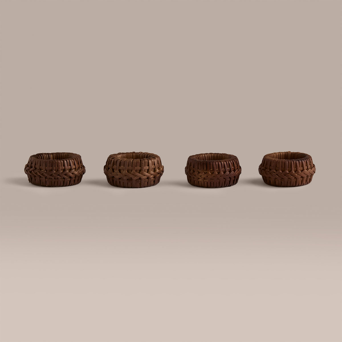 SET X4 PORTA SERVILLETAS RIPLEY HOME MOKA - 2