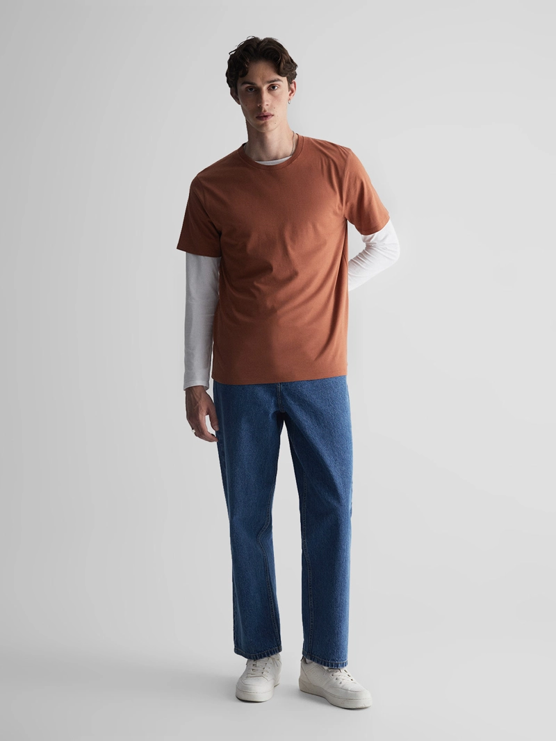 POLERA HOMBRE SFERA ALGODÓN MANGA CORTA CUELLO REDONDO - 3
