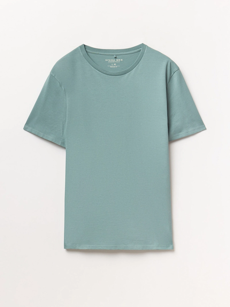 POLERA HOMBRE SFERA ALGODÓN MANGA CORTA CUELLO REDONDO - 4