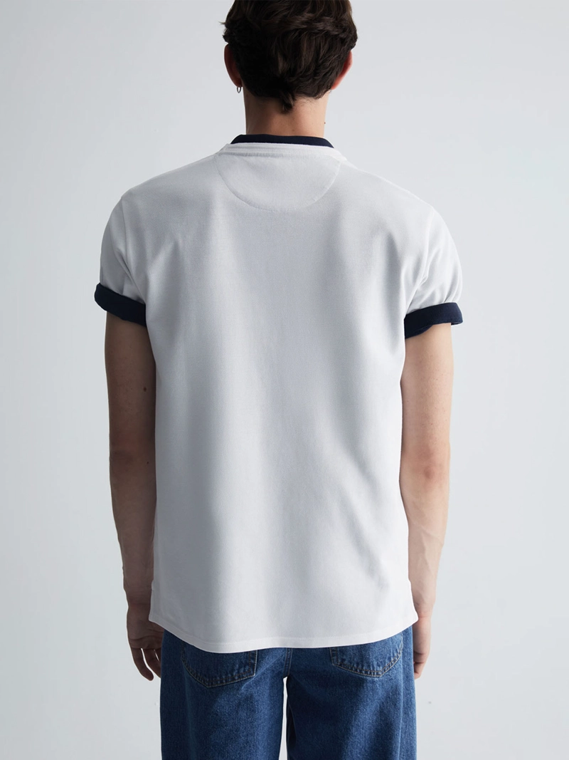 POLERA HOMBRE SFERA ALGODÓN MANGA CORTA BOLSILLO - 2