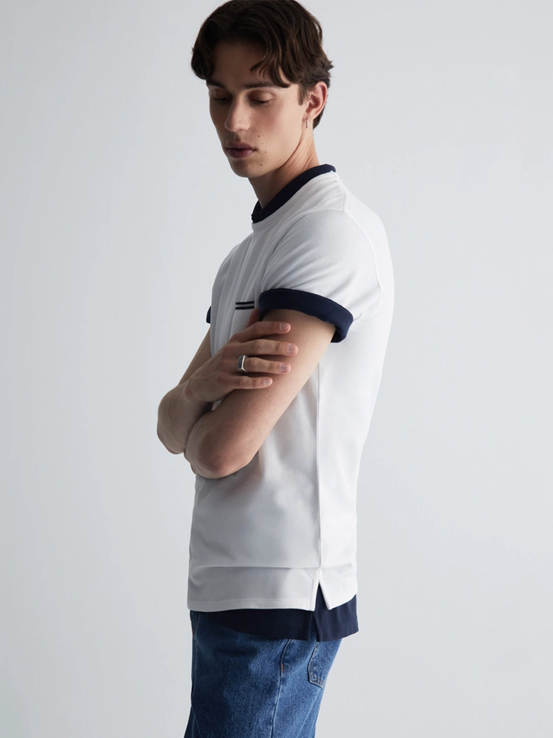 POLERA HOMBRE SFERA ALGODÓN MANGA CORTA BOLSILLO - 3