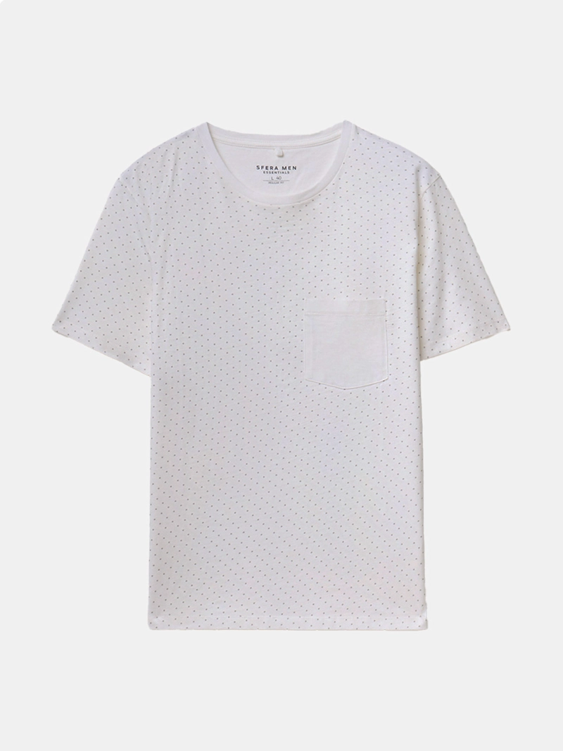 POLERA HOMBRE SFERA ALGODÓN MANGA CORTA  - 4