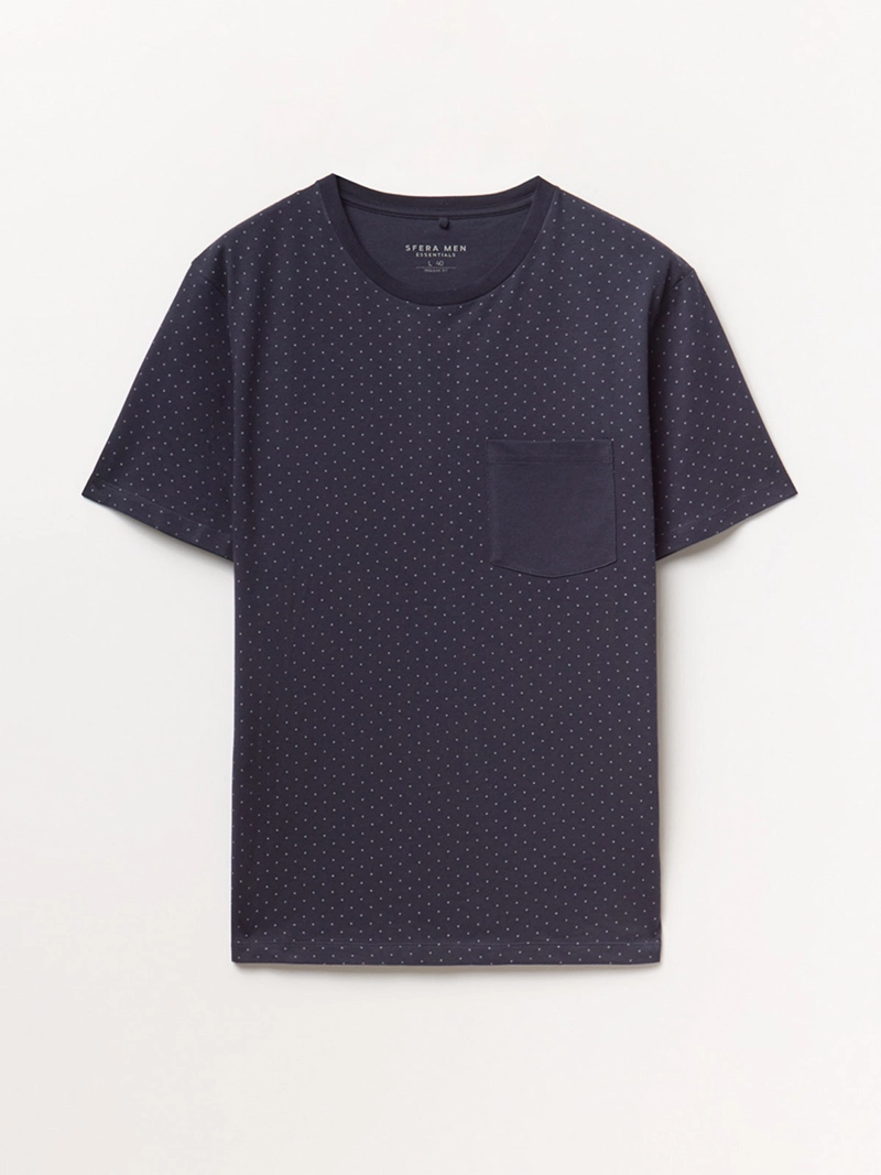 POLERA HOMBRE SFERA ALGODÓN MANGA CORTA  - 4