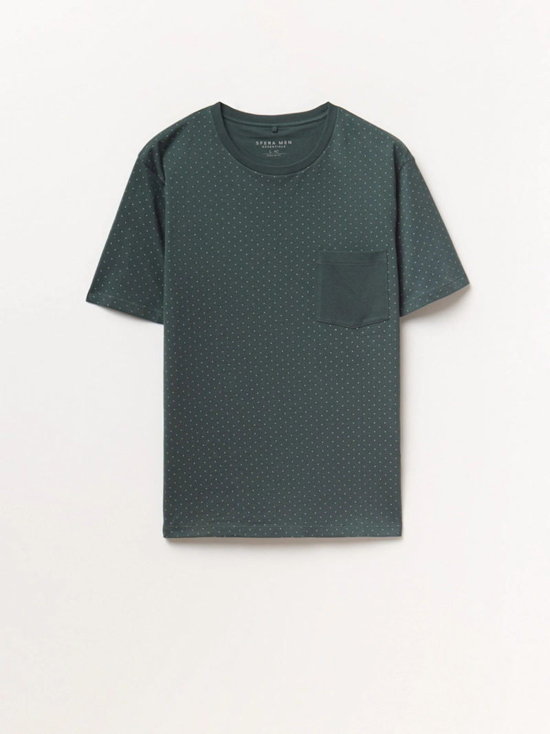 POLERA HOMBRE SFERA ALGODÓN MANGA CORTA  - 4