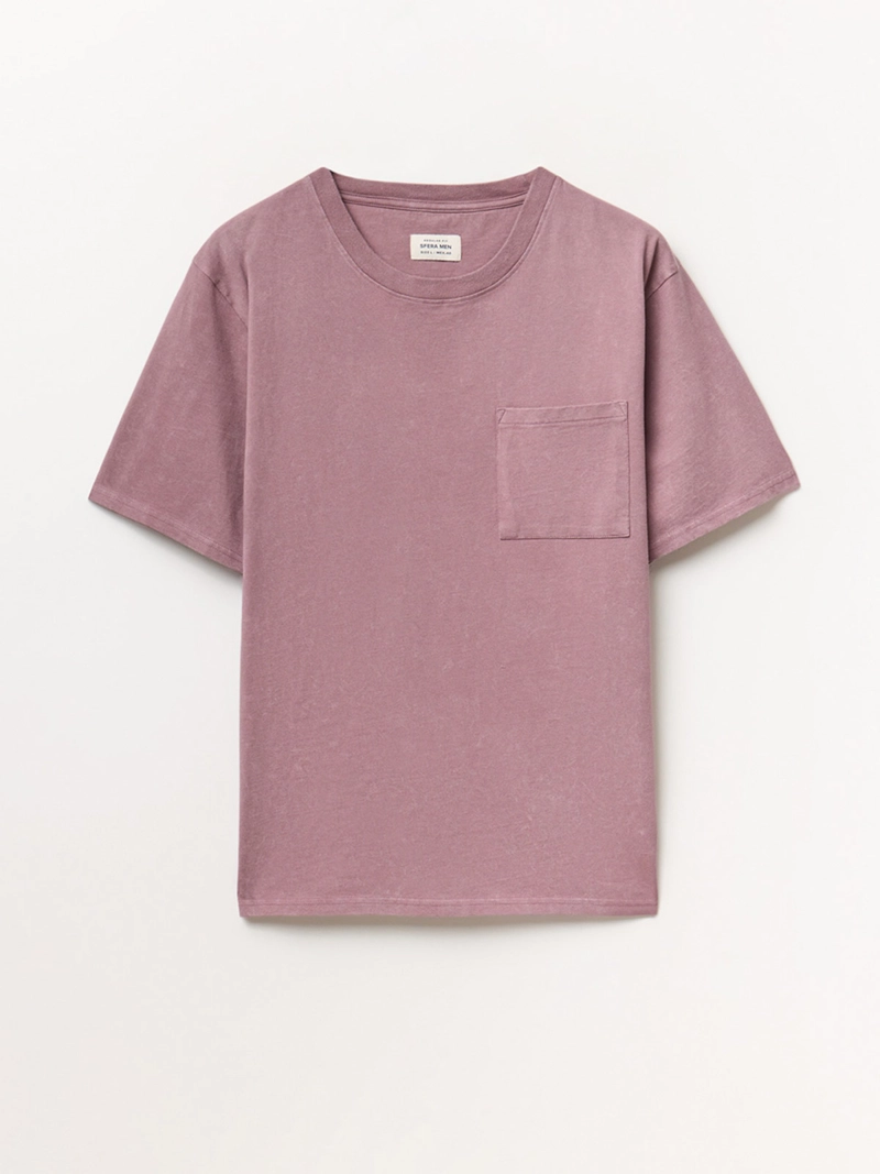 POLERA HOMBRE SFERA ALGODÓN MANGA CORTA CUELLO REDONDO - 4