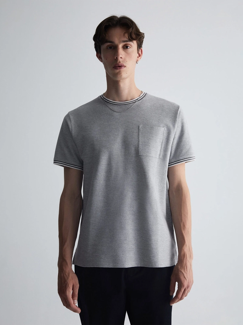 POLERA HOMBRE SFERA MANGA CORTA CUELLO REDONDO - 1