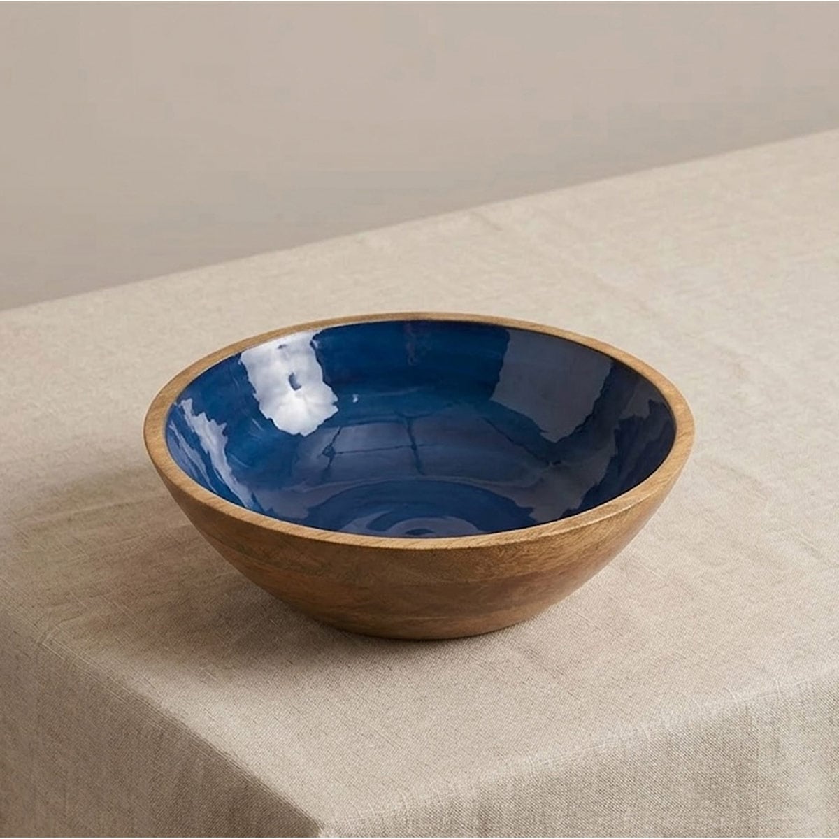 ENSALADERA RIPLEY HOME MOKA L MADERA - 1