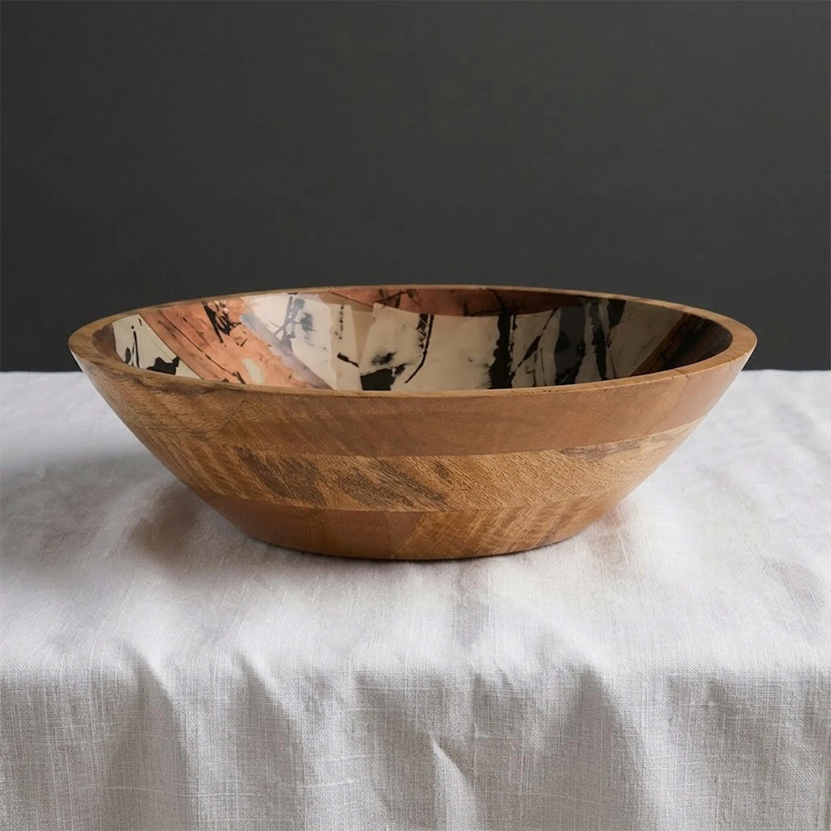 ENSALADERA RIPLEY HOME NERO MADERA - 1