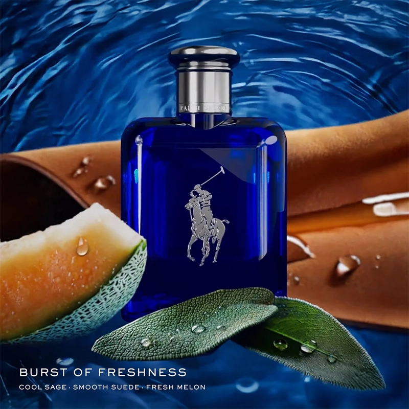 PERFUME RALPH LAUREN POLO BLUE HOMBRE EDT 125 ML + 40 ML + DESODORANTE - 3