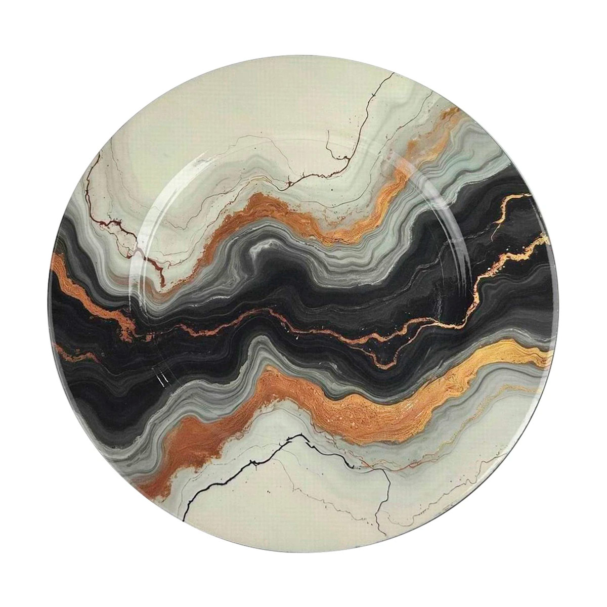 PLATO BASE RIPLEY HOME NERO TRICOLOR  - 1