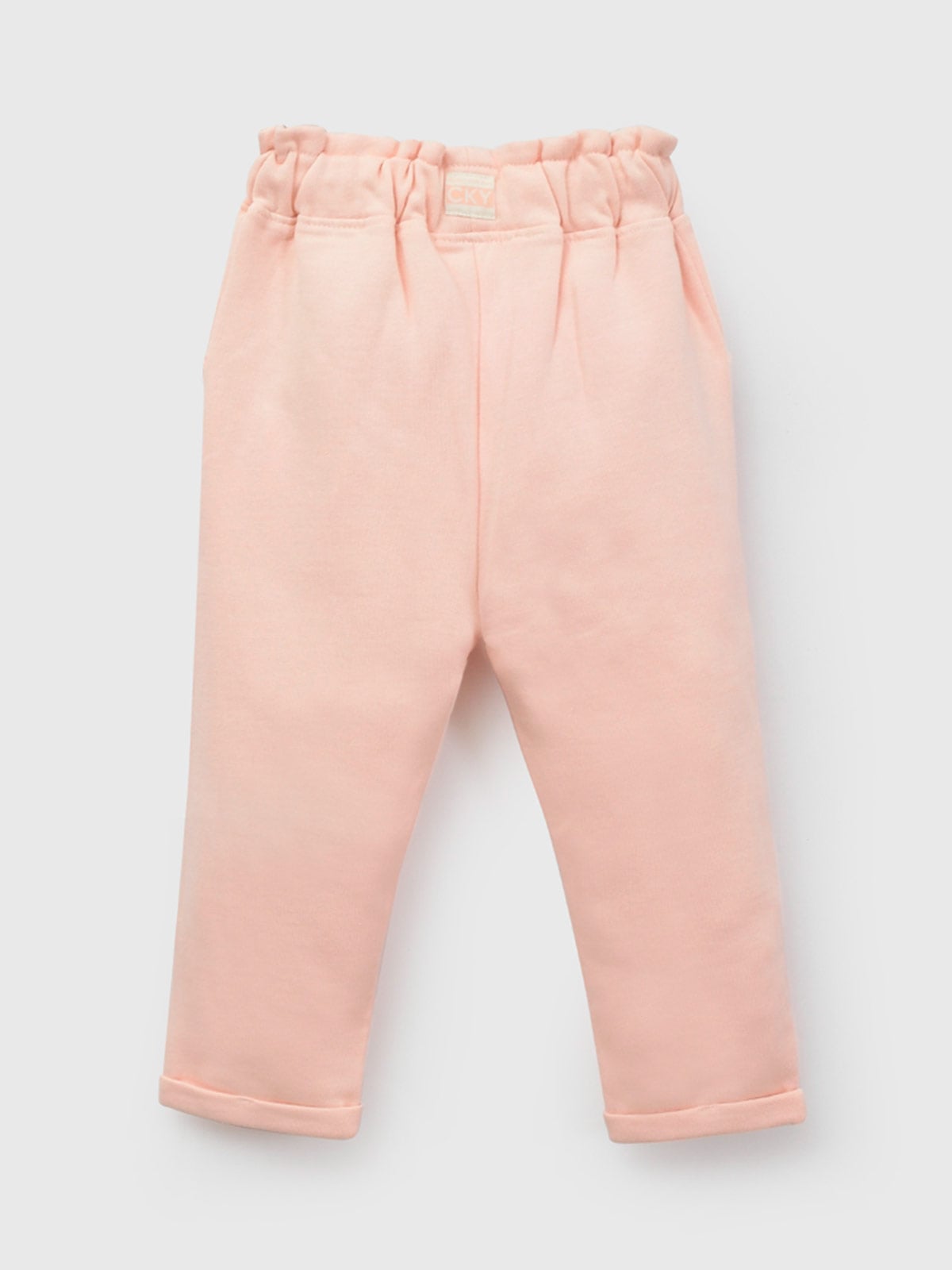 PANTALÓN DE BUZO NIÑA COLLOKY LISO - 2