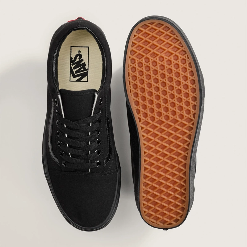 ZAPATILLAS UNISEX VANS URBANAS NEGRO UA OLD SKOOL - 3