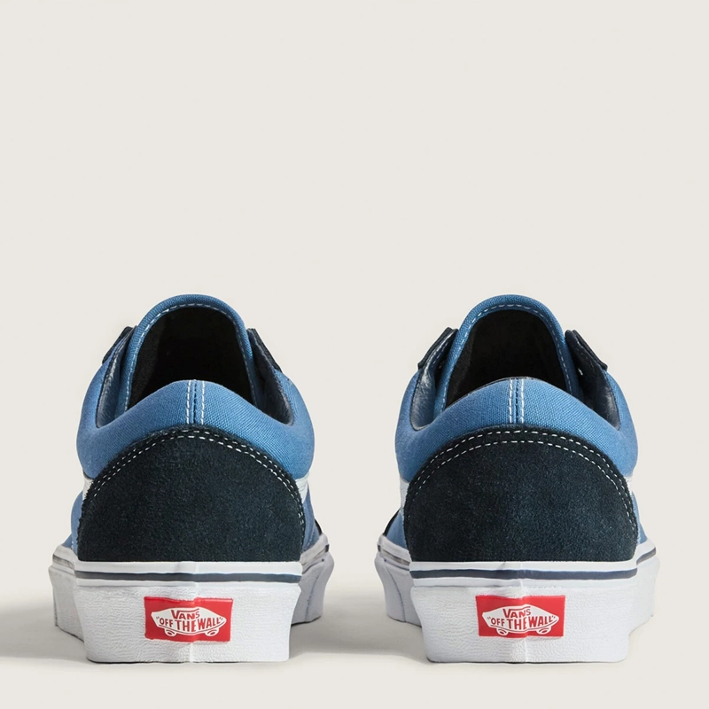 ZAPATILLAS UNISEX VANS URBANAS AZUL MARINO UA OLD SKOOL - 4