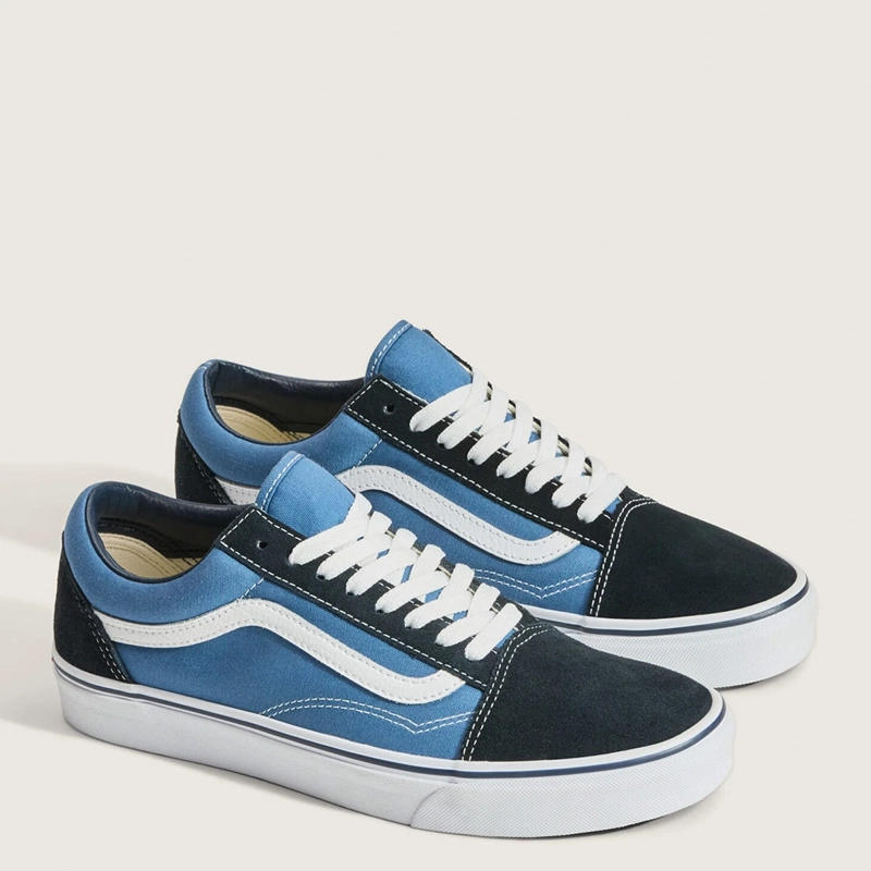 ZAPATILLAS UNISEX VANS URBANAS AZUL MARINO UA OLD SKOOL - 2