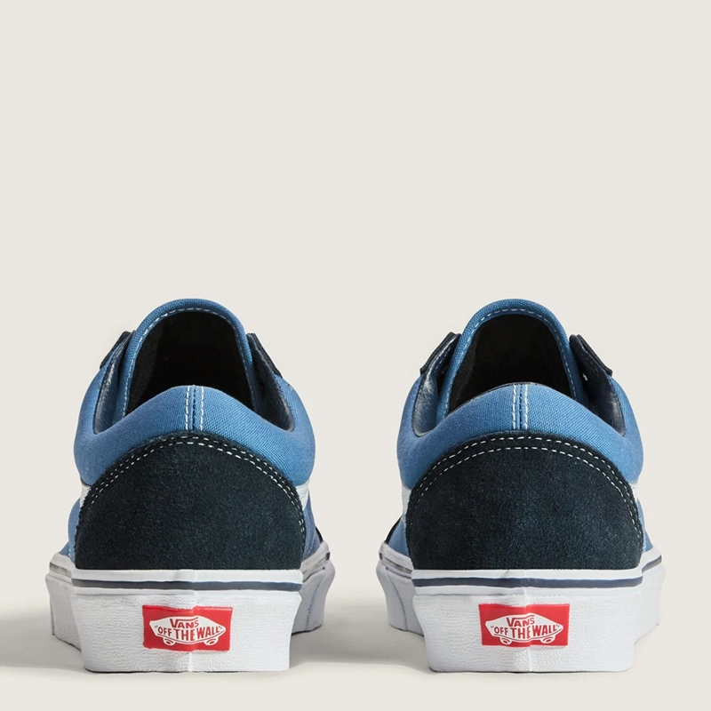 ZAPATILLAS UNISEX VANS URBANAS AZUL MARINO UA OLD SKOOL - 4