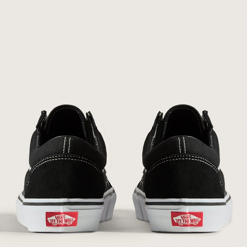 ZAPATILLAS UNISEX VANS URBANAS NEGRO UA OLD SKOOL - 4