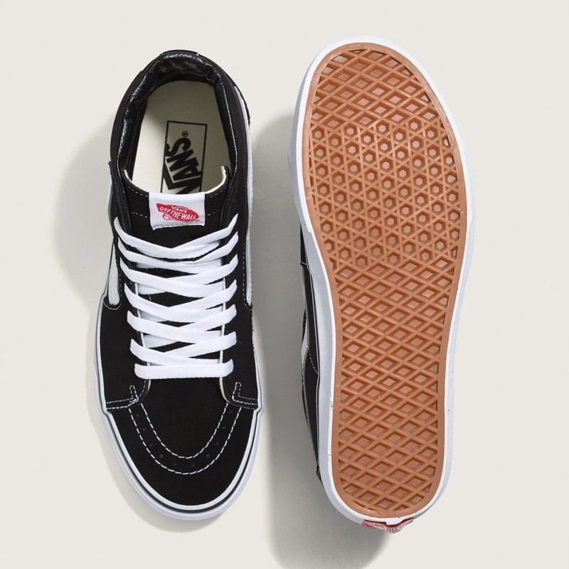ZAPATILLAS UNISEX VANS URBANAS NEGRO UA SK8-HI - 3