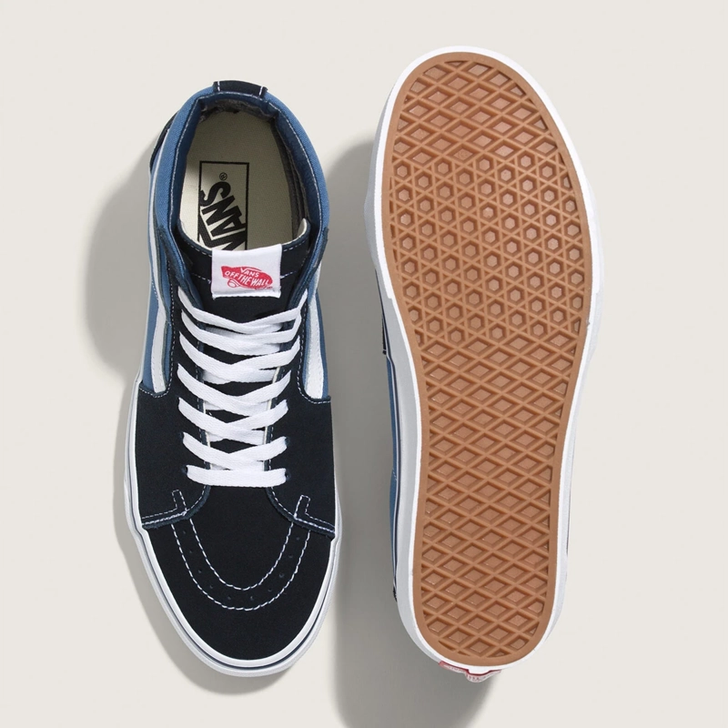 ZAPATILLAS UNISEX VANS URBANAS AZUL UA SK8-HI - 3