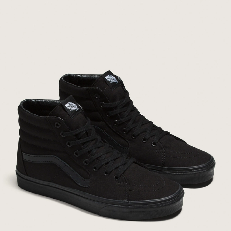 ZAPATILLAS UNISEX VANS URBANAS NEGRO UA SK8-HI - 1