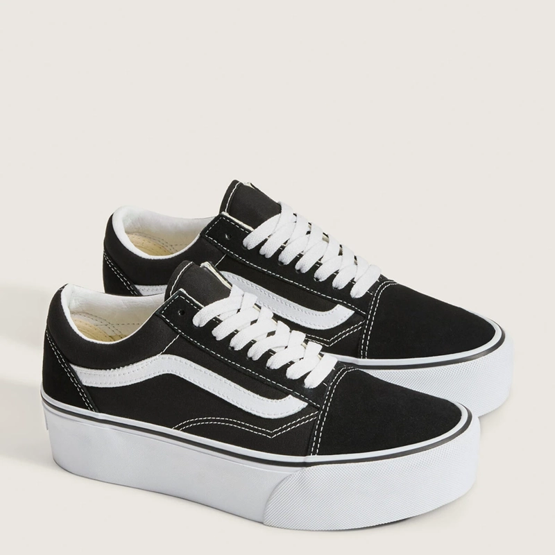 ZAPATILLAS UNISEX VANS URBANAS NEGRO UA OLD SKOOL STACKFORM - 2