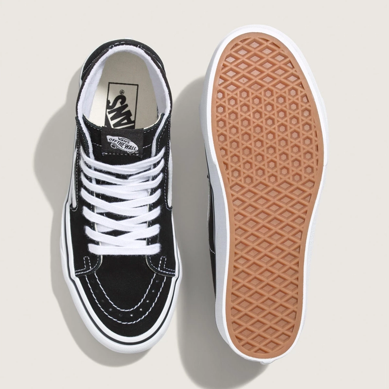 ZAPATILLAS UNISEX VANS URBANAS NEGRO UA SK8-HI TAPERED STACKFORM - 3