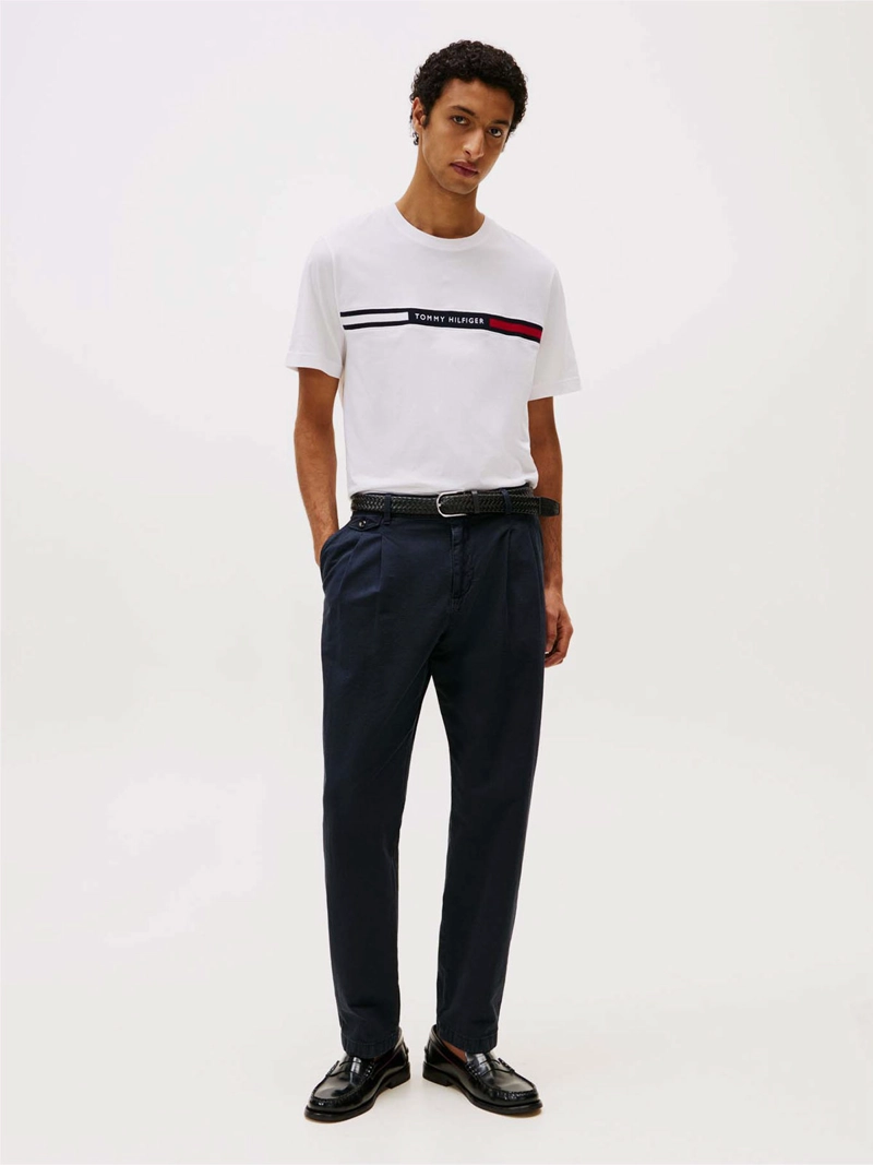 POLERA HOMBRE TOMMY HILFIGER ALGODÓN MANGA CORTA - 3