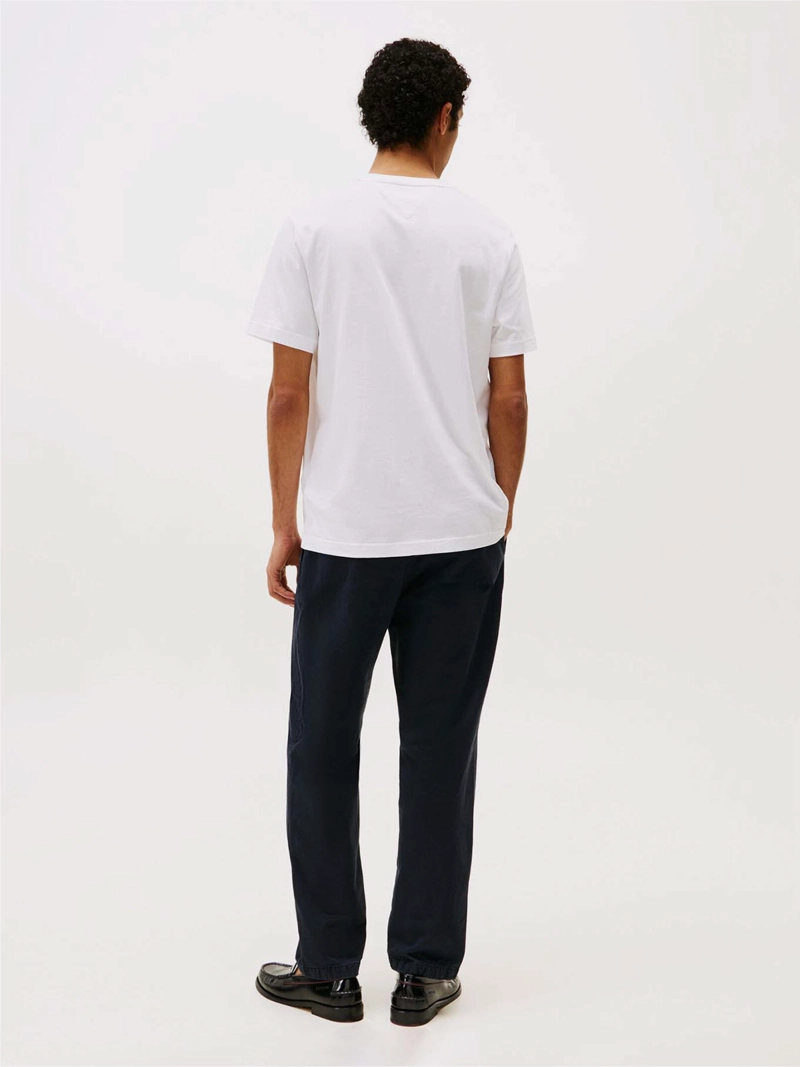 POLERA HOMBRE TOMMY HILFIGER ALGODÓN MANGA CORTA - 4