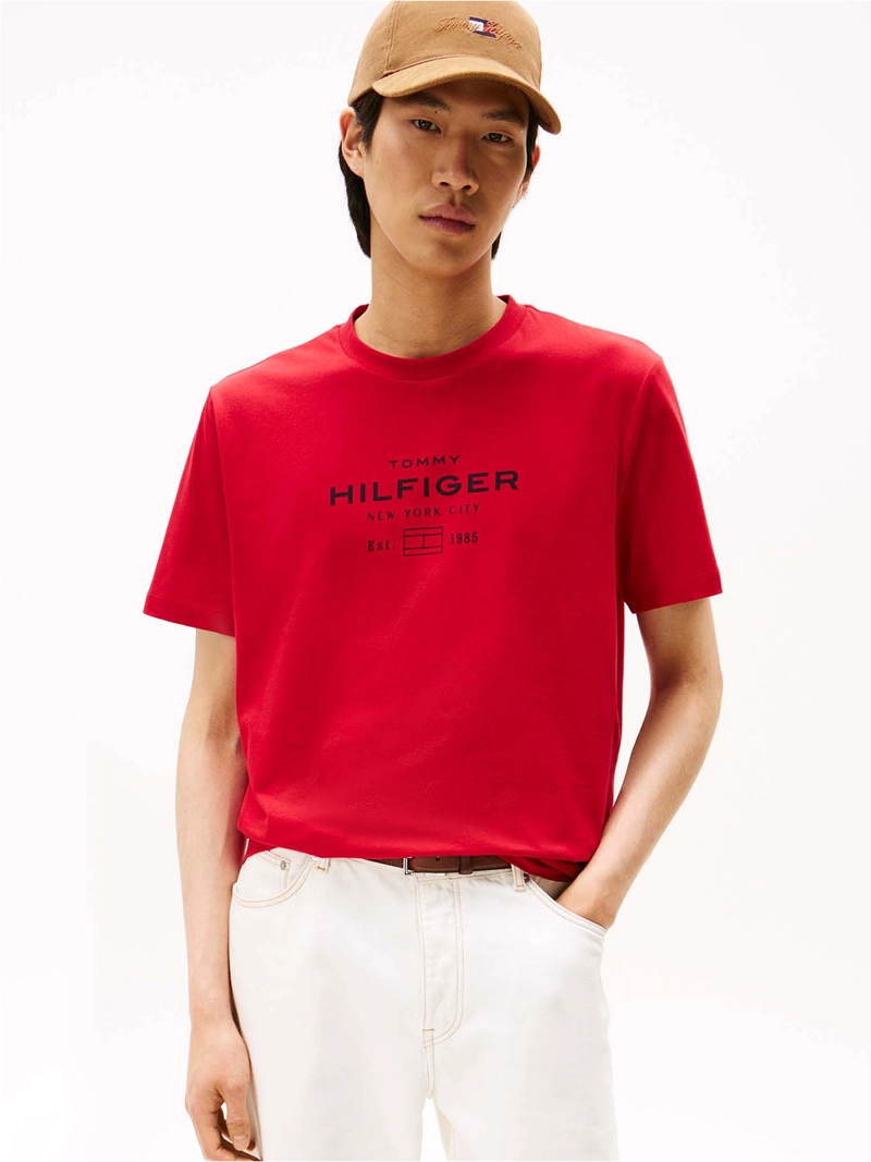 POLERA HOMBRE TOMMY HILFIGER ALGODÓN MANGA CORTA
