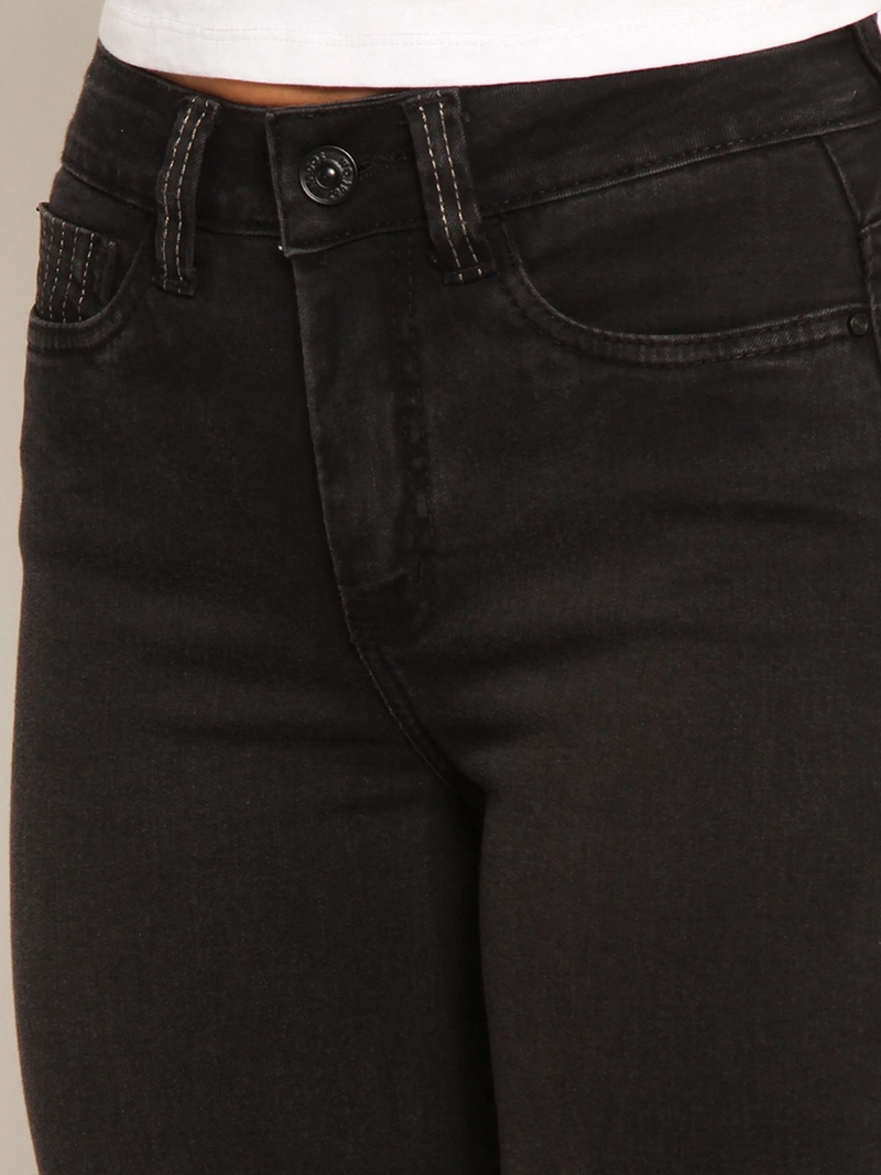 JEANS MUJER WADOS ALGODÓN CARGO FLARE TIRO ALTO - 6