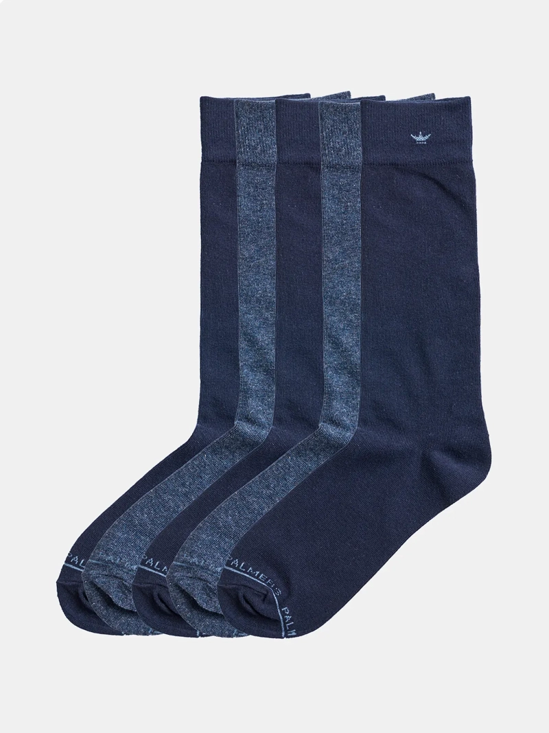 PACK X5 CALCETINES HOMBRE PALMERS ALGODÓN LARGO HIPOALERGÉNICO - 4