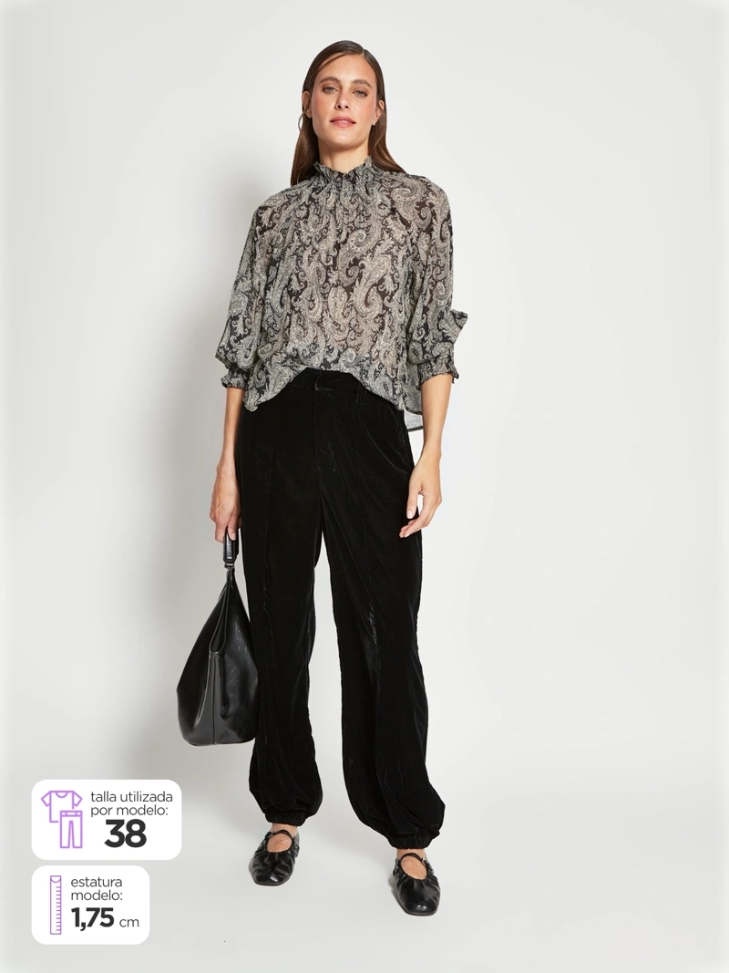 PANTALÓN MUJER MARQUIS RECTO TERCIOPLEO - 2