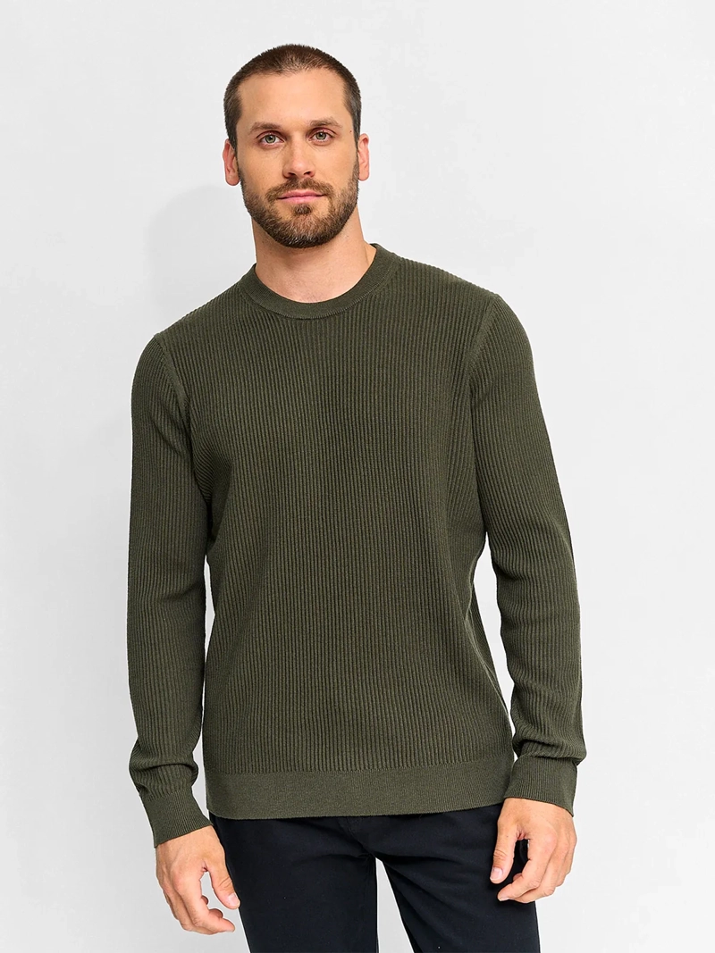 SWEATER HOMBRE MARQUIS CUELLO REDONDO TEXTURA - 1