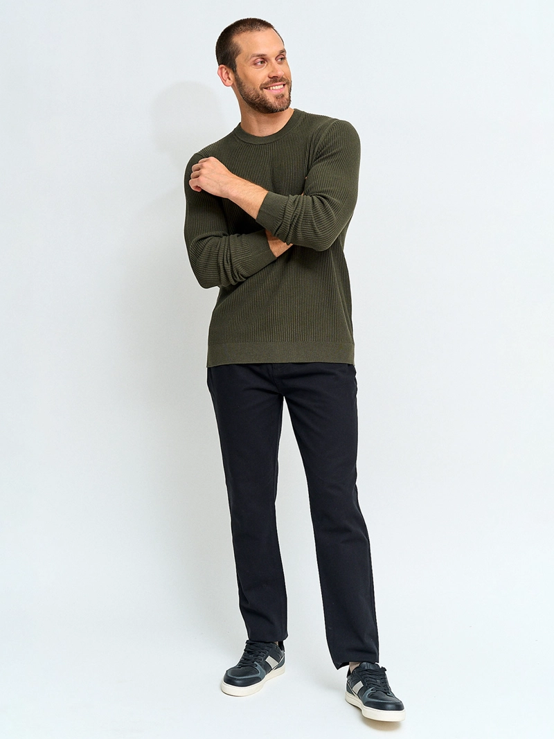 SWEATER HOMBRE MARQUIS CUELLO REDONDO TEXTURA - 4