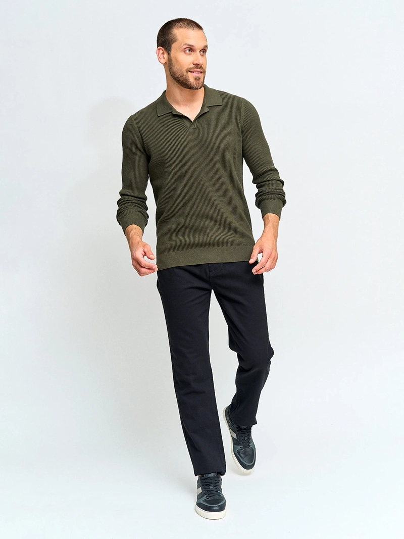 SWEATER HOMBRE MARQUIS CUELLO POLO TEXTURA - 4