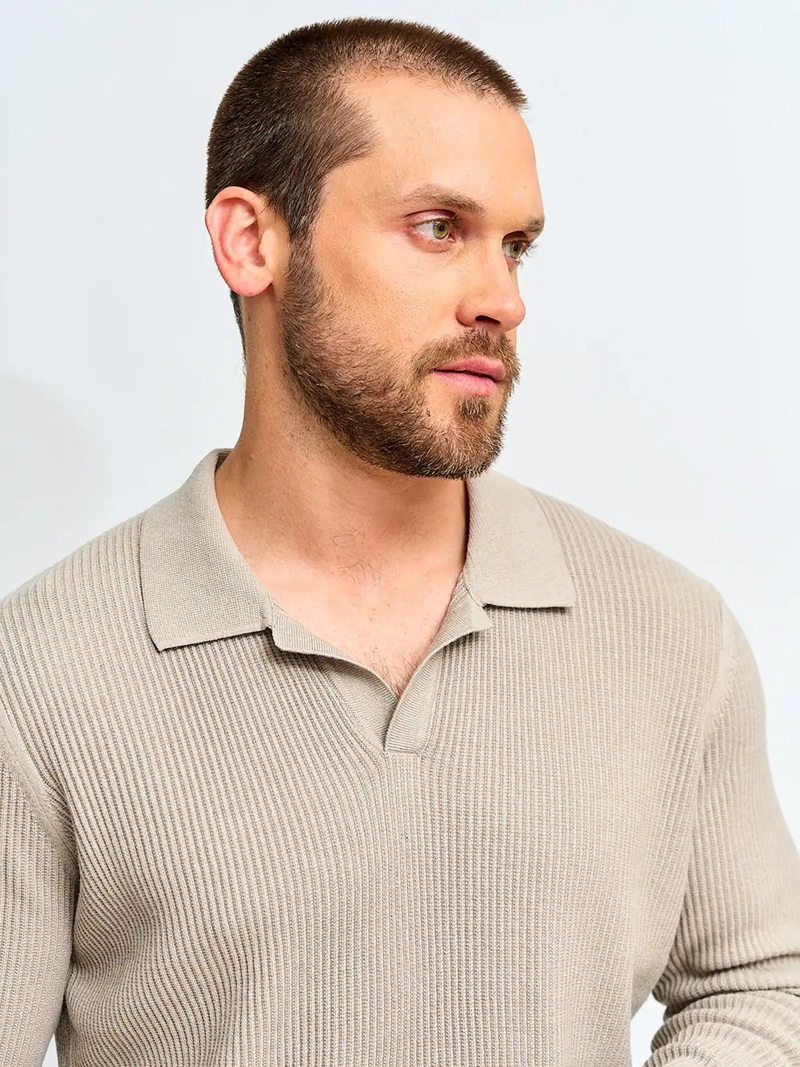 SWEATER HOMBRE MARQUIS CUELLO POLO TEXTURA - 3