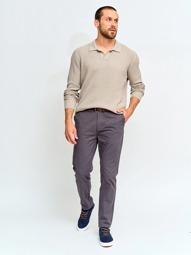 SWEATER HOMBRE MARQUIS CUELLO POLO TEXTURA - 4