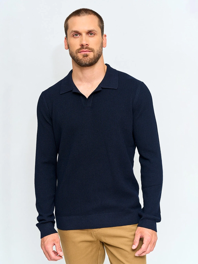 SWEATER HOMBRE MARQUIS CUELLO POLO TEXTURA - 1