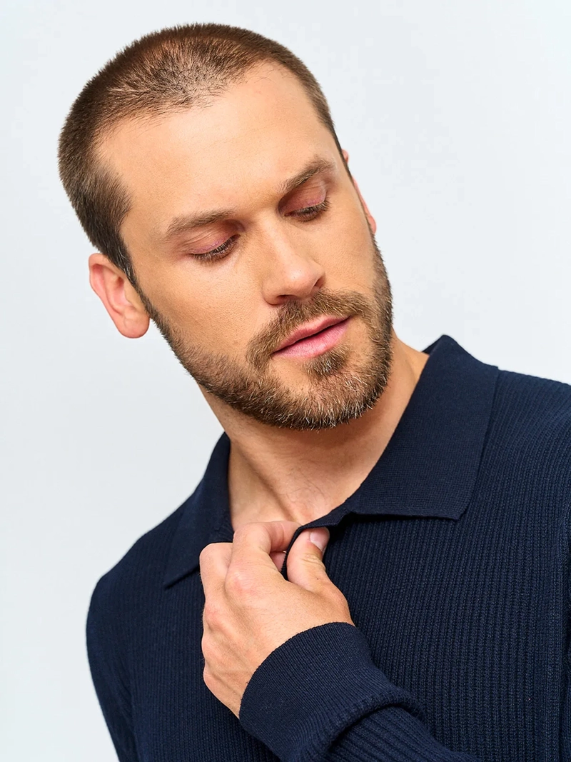 SWEATER HOMBRE MARQUIS CUELLO POLO TEXTURA - 3