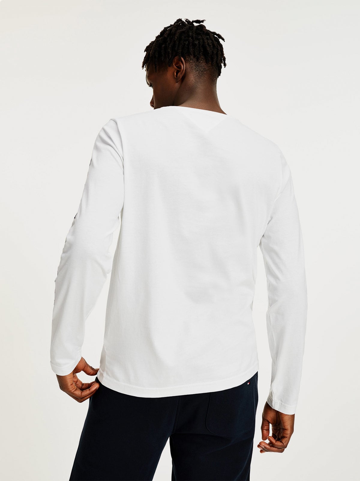 POLERA HOMBRE TOMMY HILFIGER ALGODÓN MANGA LARGA - 2