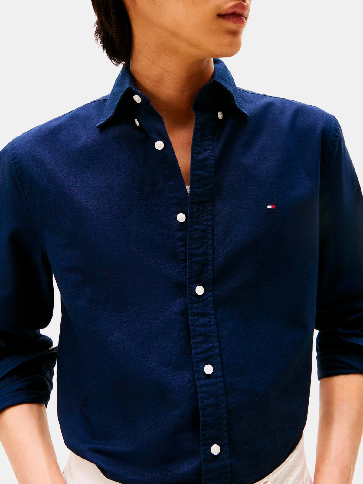 CAMISA HOMBRE TOMMY HILFIGER ALGODÓN MANGA LARGA - 3