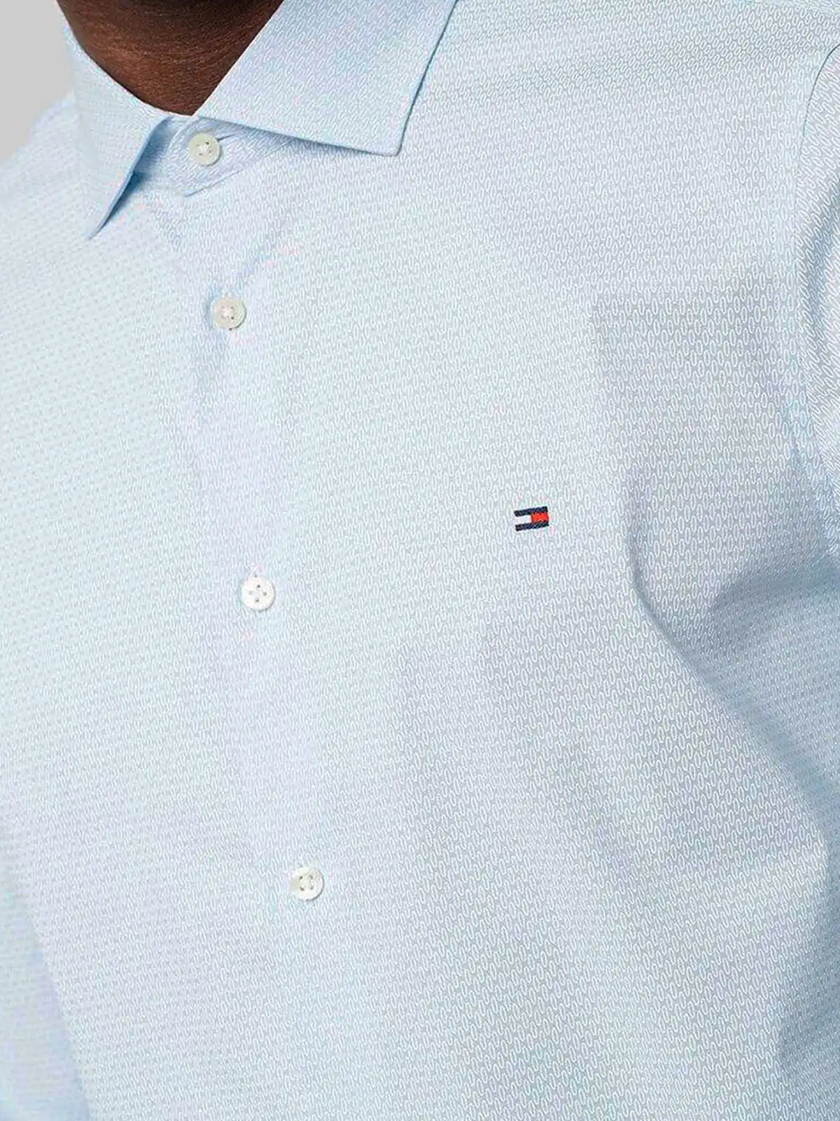 CAMISA HOMBRE TOMMY HILFIGER ALGODÓN MANGA LARGA - 4