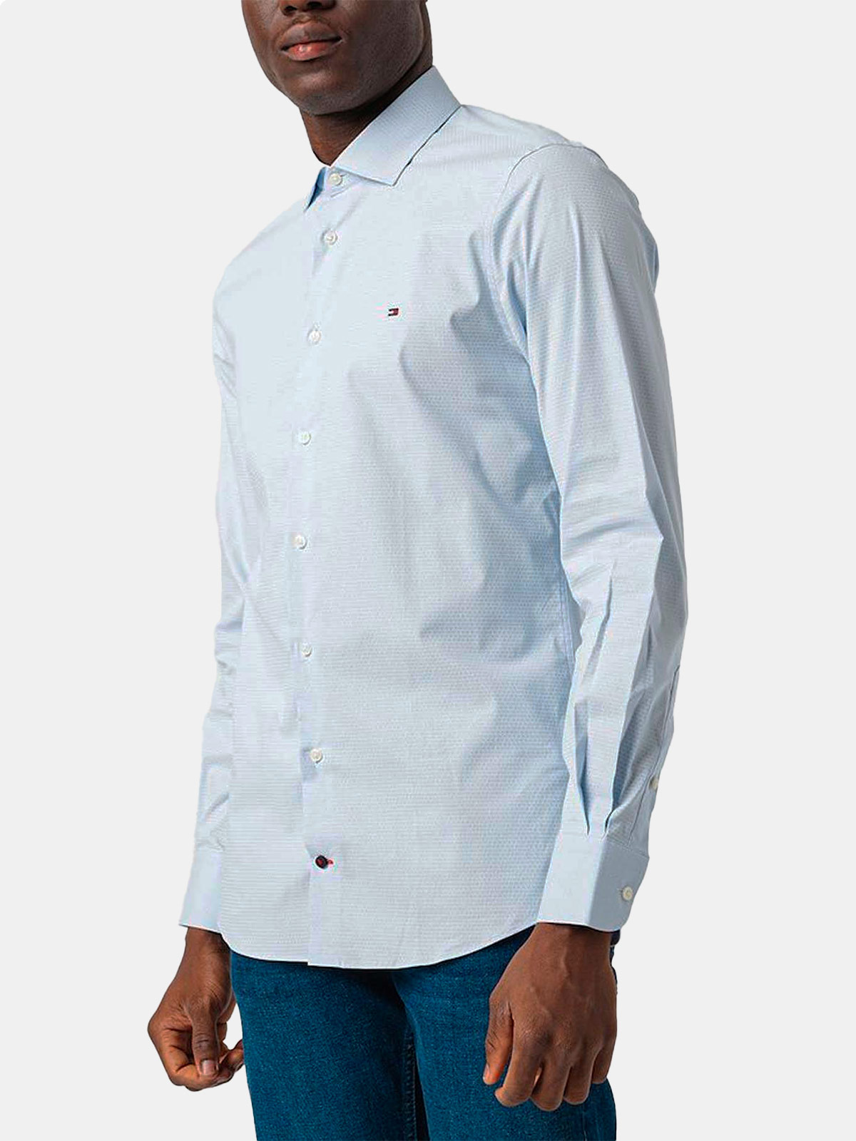 CAMISA HOMBRE TOMMY HILFIGER ALGODÓN MANGA LARGA - 3