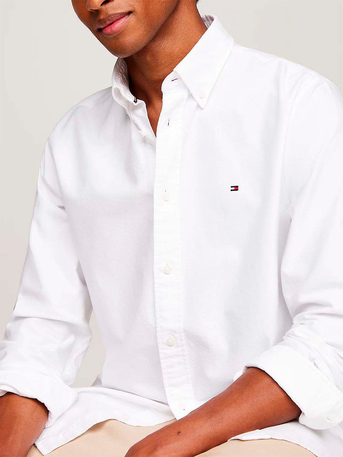 CAMISA HOMBRE TOMMY HILFIGER ALGODÓN MANGA LARGA - 3