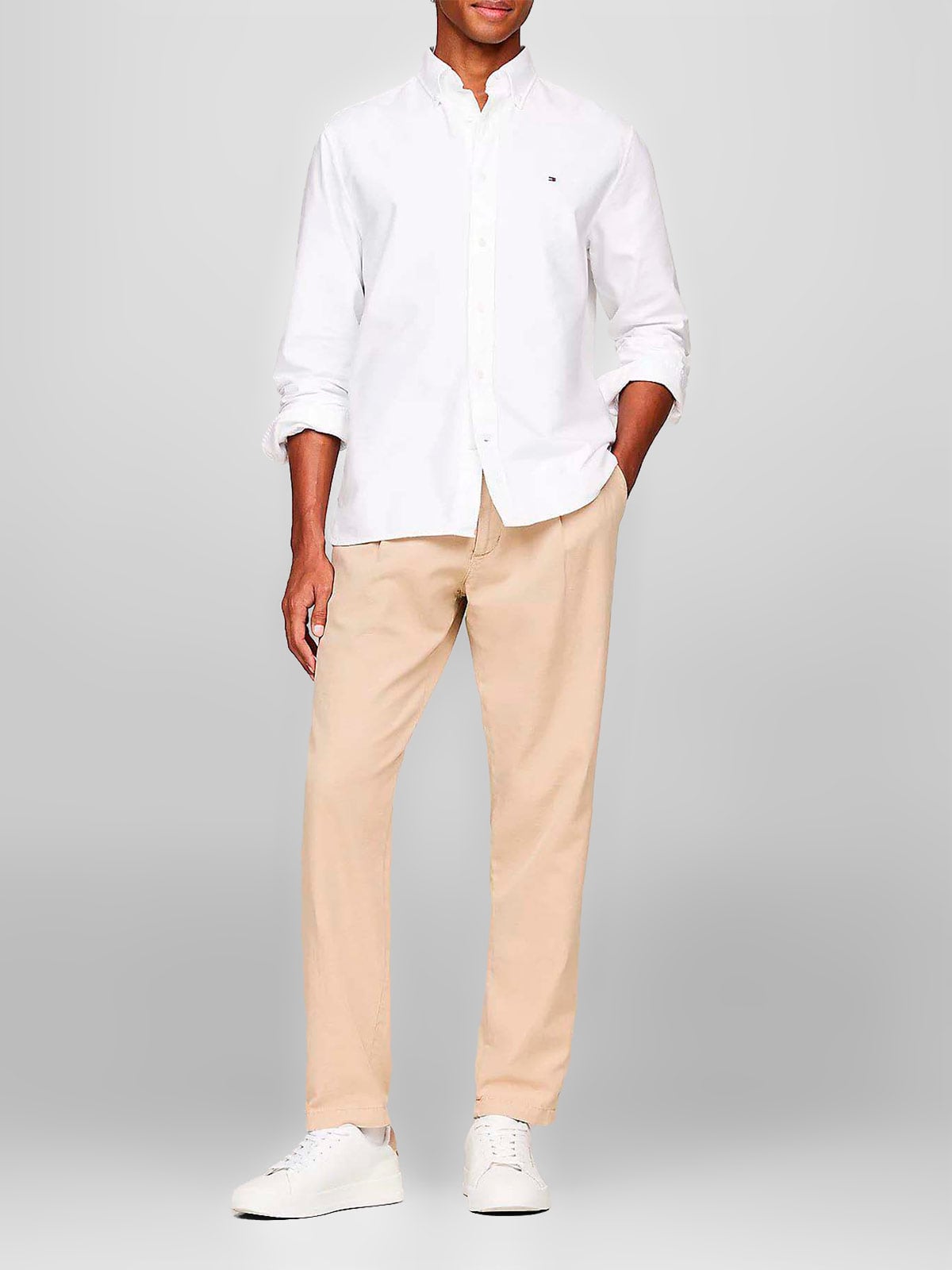 CAMISA HOMBRE TOMMY HILFIGER ALGODÓN MANGA LARGA - 4