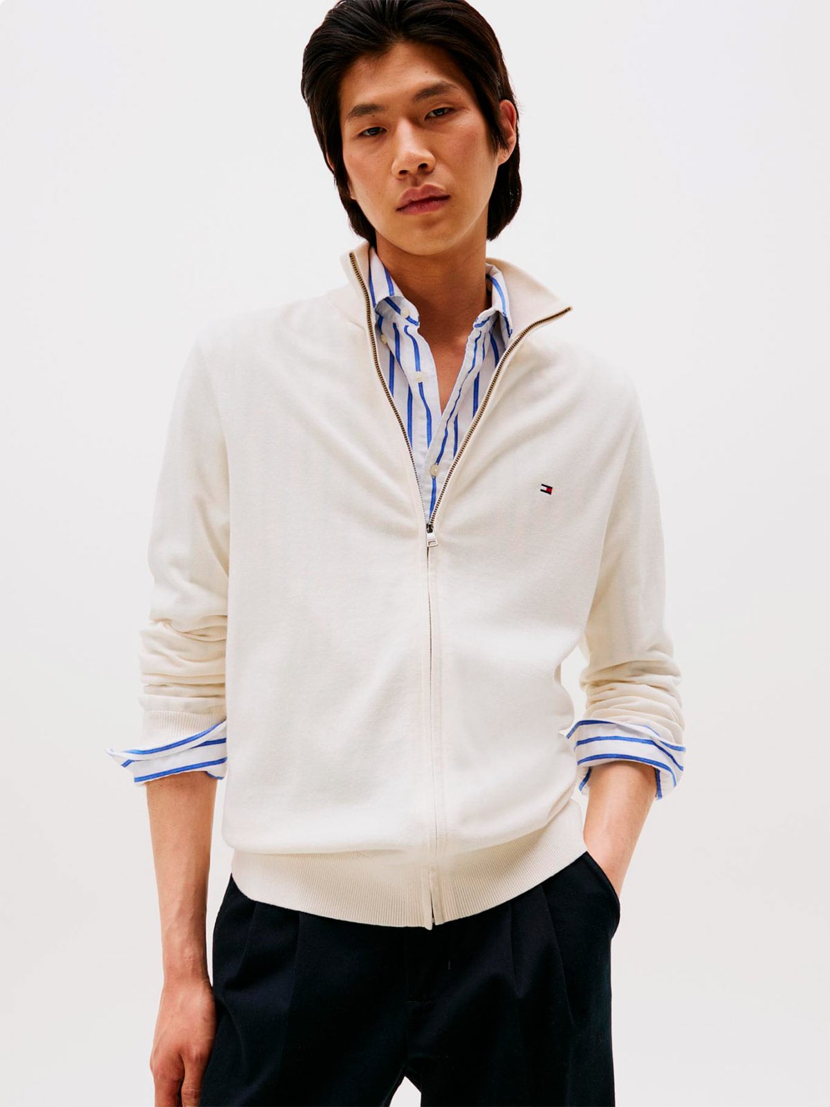 SWEATER HOMBRE TOMMY HILFIGER ALGODÓN  - 1