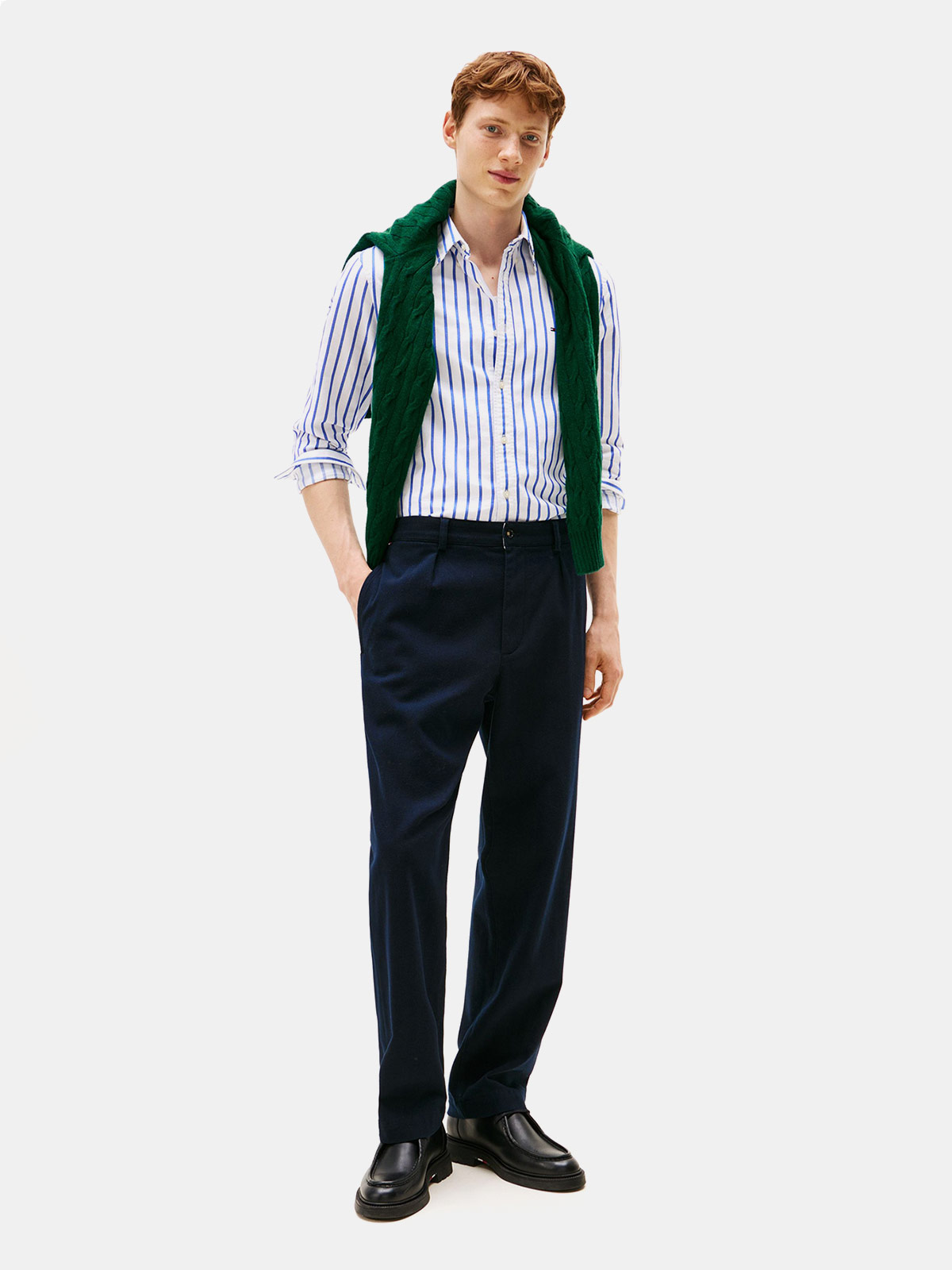 CAMISA HOMBRE TOMMY HILFIGER ALGODÓN MANGA LARGA - 4