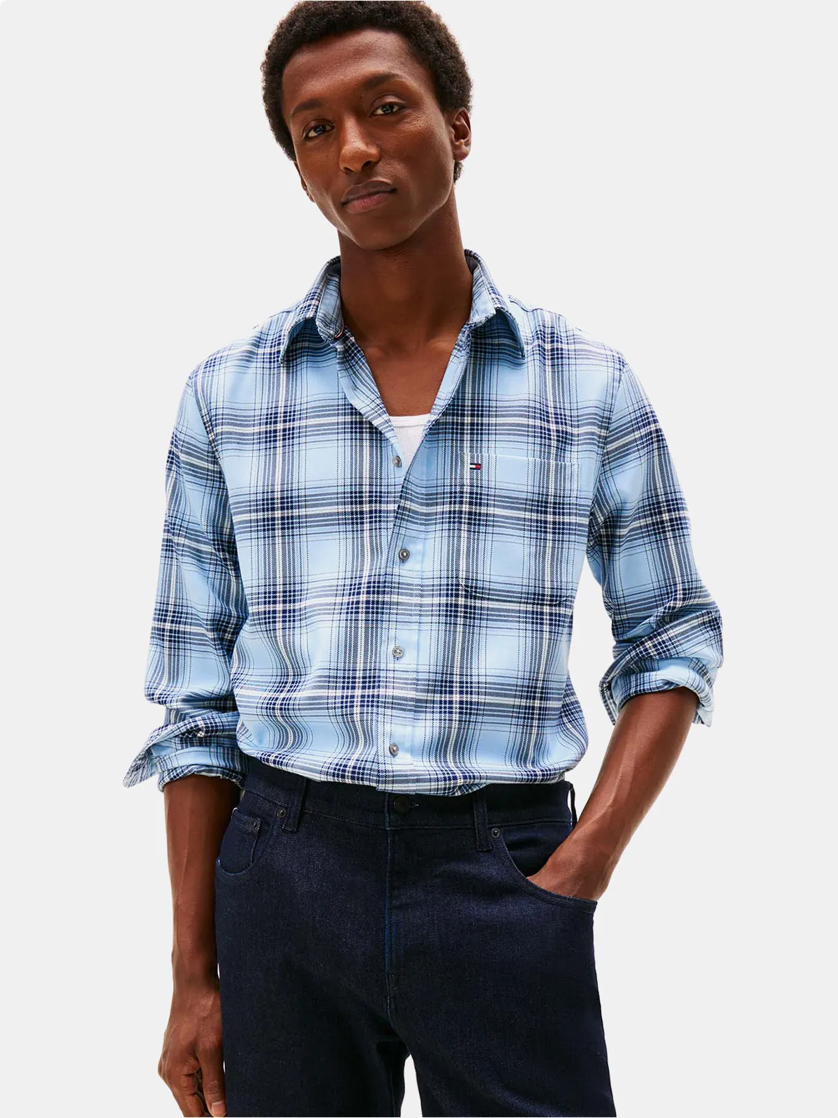 CAMISA HOMBRE TOMMY HILFIGER MANGA LARGA - 1